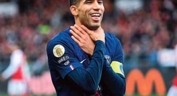 Doublé de Hakimi contre Brest, le PSG reprend la tête de la Ligue 1