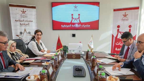 Réunion des membres de l’OMEI avec le président du Médiateur du Royaume