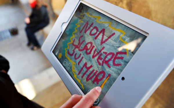 A Florence, tes graffitis, tu les fais sur tablette s'il-te-plaît