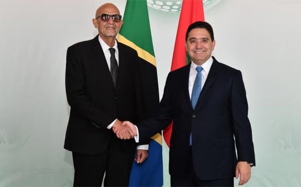 Nasser Bourita reçoit le président de l’Assemblée nationale de Tanzanie