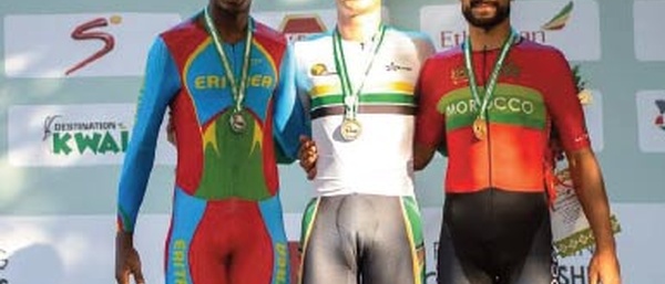 Driss El Alouani médaillé de bronze aux Championnats d'Afrique de cyclisme à Kwale