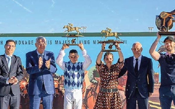 Le cheval "Agador" remporte le Grand Prix de SM le Roi Mohammed VI de purs-sangs anglais