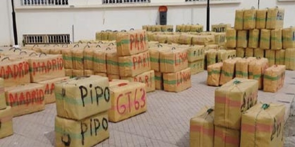 Démantèlement d'un réseau criminel de trafic international de drogue