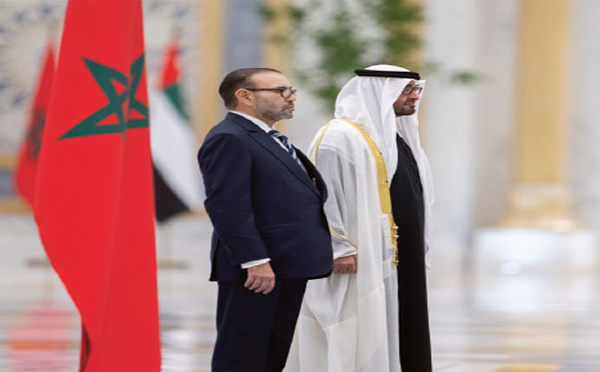 SM le Roi félicite le Président des EAU à l'occasion de la fête nationale de son pays