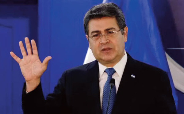 Juan Orlando Hernandez, l'ex-président du Honduras Hernandez, narcotrafiquant gracié par Trump