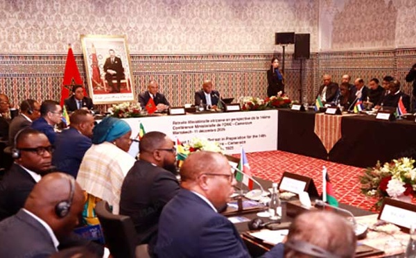 Forum d'affaires de la ZLECAF : Les ministres africains se concertent à Marrakech pour défendre les priorités du continent à l’OMC