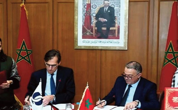 Maroc-BERD : signature à Rabat d'un contrat de financement de 150 M€ pour le projet "SAISS III"