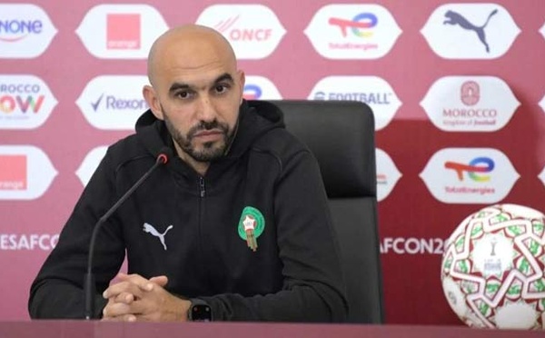 Walid Regragui : Le plus important reste la qualification
