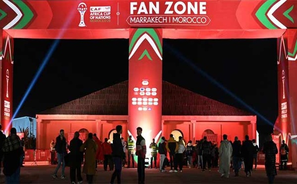 Engouement populaire autour des fan-zones déployées par l’ONMT