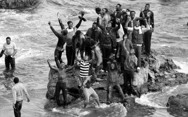 Plus d'une centaine de clandestins rejoignent Sebta à la nage