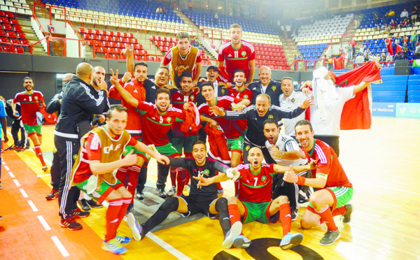 Consécration continentale du futsal national