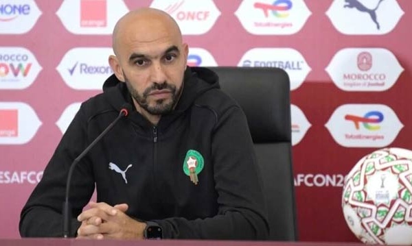 Walid Regragui : Heureux pour les joueurs, le public mérite cette finale