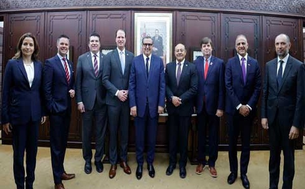 Une délégation du Congrès américain reçue par Aziz Akhannouch et Abdeltif Loudyi
