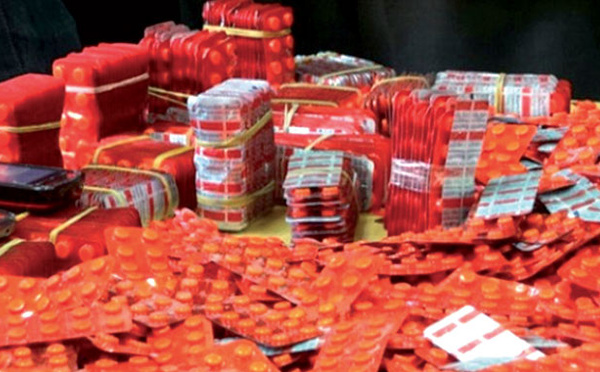 Plus de 4 millions de comprimés psychotropes saisis au Maroc au cours des trois dernières années