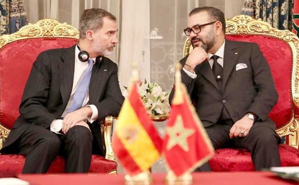 Message de condoléances et de compassion de SM le Roi aux Souverains d'Espagne suite à l'accident ferroviaire d'Adamuz