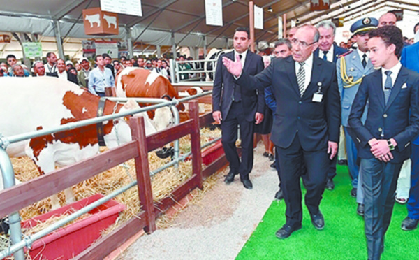 S.A.R le Prince Héritier Moulay El Hassan préside l’ouverture du SIAM