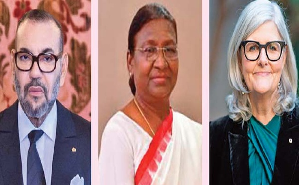 SM le Roi félicite la Présidente de la République de l’Inde et la Gouverneure générale du Commonwealth d'Australie