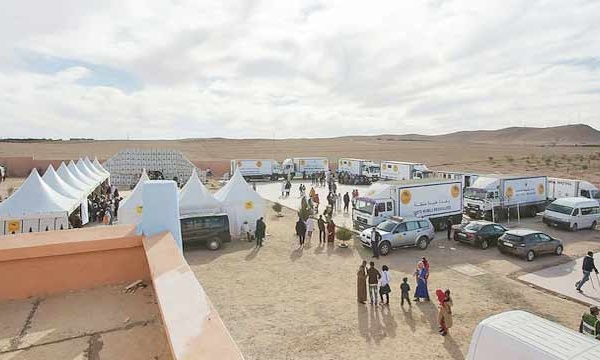 Plus de 1.300 bénéficiaires d'une caravane médicale multidisciplinaire à Ouarzazate