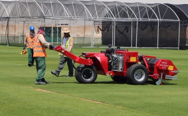 A la recherche de l'herbe parfaite pour le Mondial au Qatar