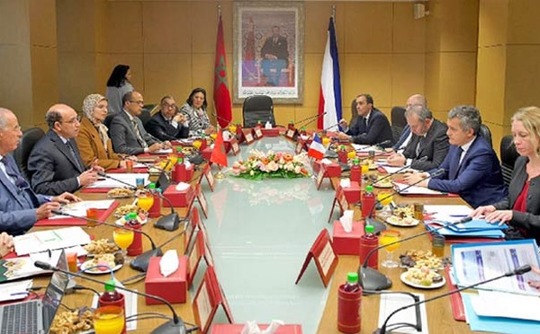 Hicham Balaoui s’entretient avec le ministre français de la Justice