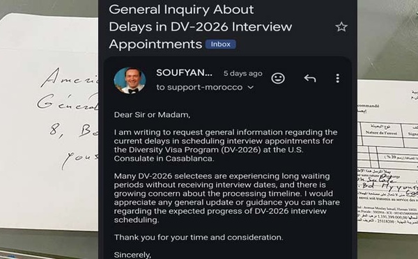 Diversity Visa 2026. Pourquoi les entretiens tardent-ils à Casablanca ?