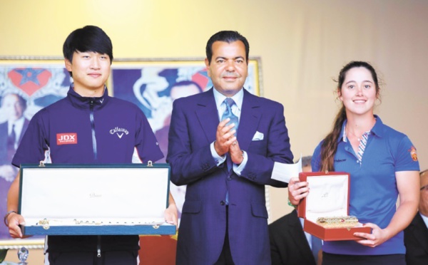 Jeunghun Wang remporte la 43ème édition du Trophée Hassan II de golf