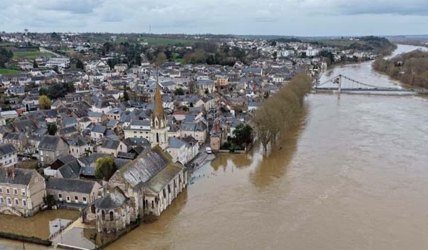 Inondations exceptionnelles dans plusieurs régions françaises