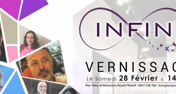 Vernissage de l'exposition collective "Infini"