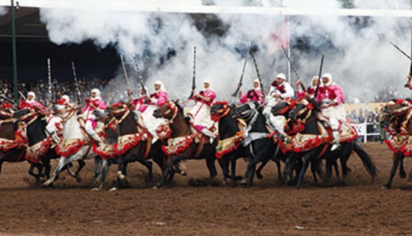 Trophée Hassan II des arts équestres traditionnels “Tbourida” à Dar Es-Salam