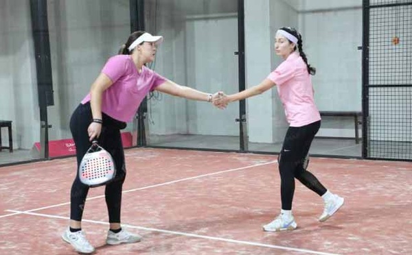 Le duo Zainab El Houari/Rita Atik sacré champion du Padelista by Pink Padel Cup