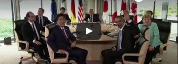 Réunion des chefs d'Etats et de gouvernement du G7 au Japon