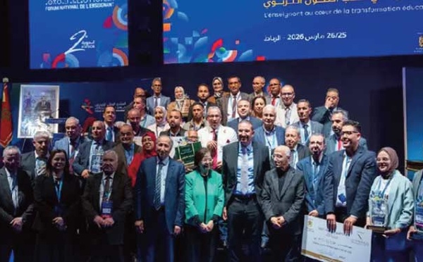 Les lauréats du Prix "Enseignant de l'année de l'éducation primaire" célébrés à Rabat