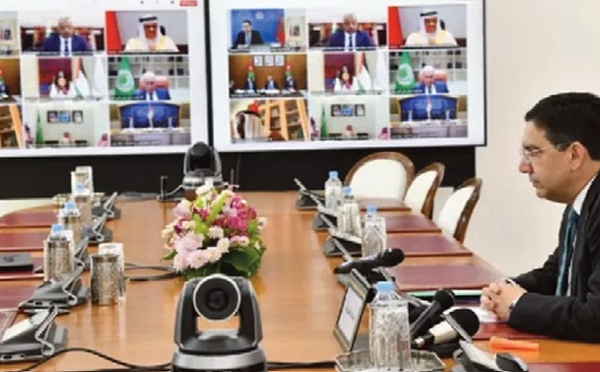 Les ministres arabes des AE saluent le rôle du Comité Al Qods, présidé par SM le Roi Mohammed VI
