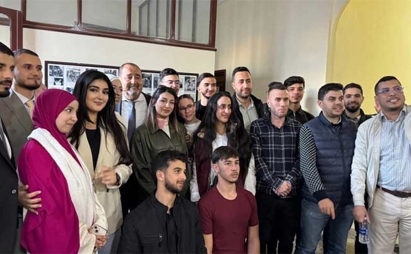 Driss Lachguar rend hommage à la délégation de la Jeunesse Ittihadie consacrée lors du Congrès de l’IUSY