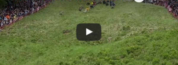 "Cheese Rolling Contest" en Angleterre.﻿