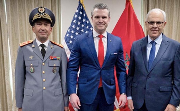 Une importante délégation marocaine reçue par le Secrétaire américain à la guerre