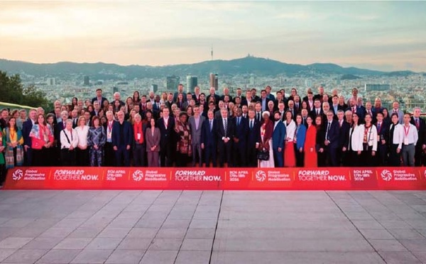 Barcelone capitale des forces progressistes pour la défense de la démocratie