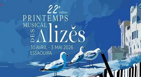 Nouvelle édition du Festival Printemps Musical des Alizés, du 30 avril au 3 mai à Essaouira