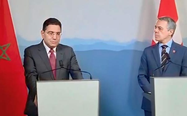 Nasser Bourita : Le Maroc et la Suisse construisent un "socle de confiance de partenariat" conforté par un dialogue politique régulier
