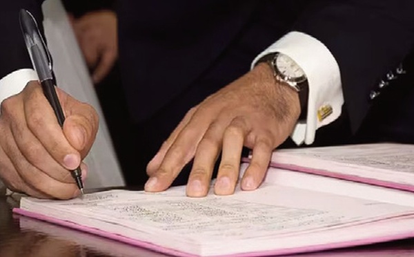 Le Groupe socialiste-Opposition ittihadie  vote contre le projet de loi des adouls