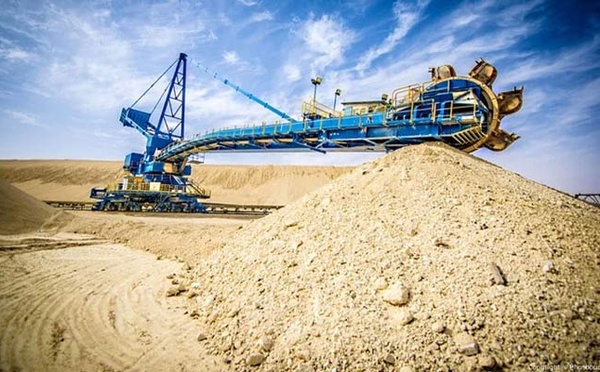 La production de phosphates et dérivés ralentit