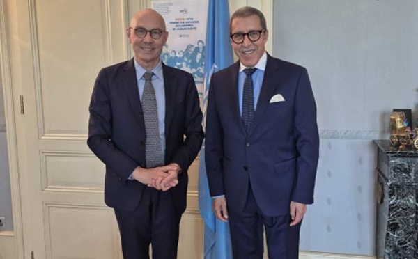 Omar Hilale rencontre les Haut-Commissaires aux droits de l'Homme et les réfugiés sur la révision de la stratégie mondiale contre le terrorisme