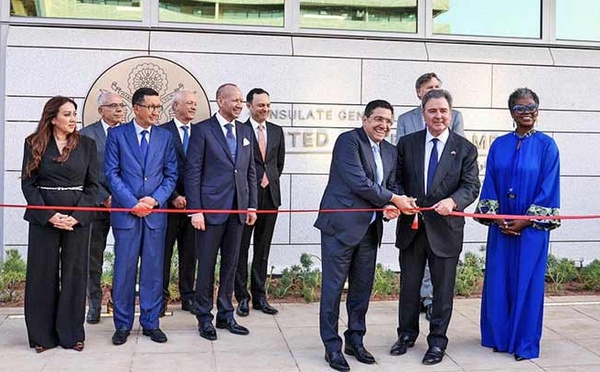 Le Maroc abrite désormais "à la fois la plus ancienne et la plus récente des missions diplomatiques américaines"
