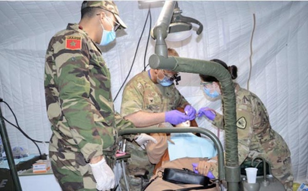 Déploiement d’un hôpital médicochirurgical de campagne dans la province de Taroudant
