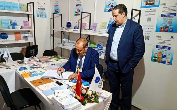 Driss Lachguar visite le stand de l’OMDH au SIEL