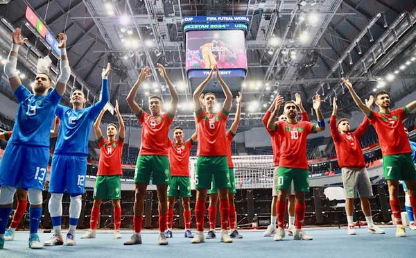 Classement Futsal (FIFA) : Le Maroc maintient sa 6ème place mondiale chez les hommes et la 24ème chez les dames