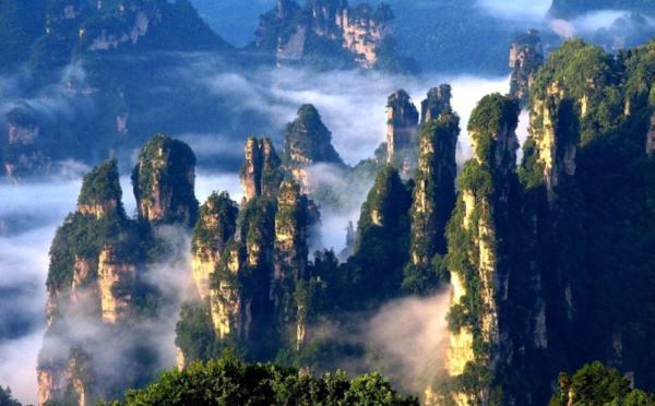 Les destinations les plus spectaculaires du monde : Le pont des immortels - HuangHsan, Chine