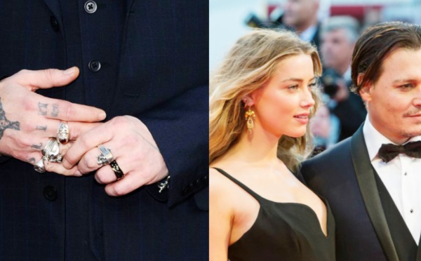 Johnny Depp transforme son tatouage dédié à Amber Heard en insulte