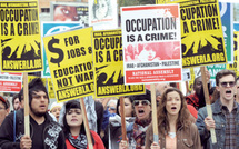 A Washington, San Fransisco et Los Angeles  : Manifestations contre la guerre en Irak