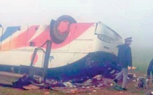 35 blessés dans le renversement d' un autocar à Settat